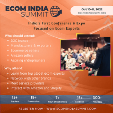 Ecom India Summit: The Two-Day Conference To Be A Landmark Event For E-Commerce Exports