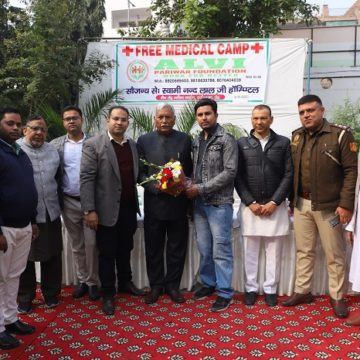 Alvi Pariwar Foundation Organized Free Medical Camp on 1st January In Collaboration With Swami Nand Lal Ji Hospital