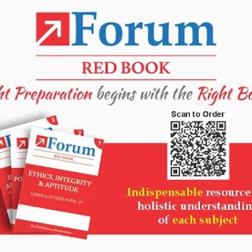 ForumIAS Red Books, indispensable resource for holistic understanding of each subject of UPSC mains exam