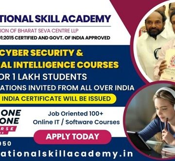 GOOD NEWS: CYBER SECURITY, AI & 100 HIGH DEMAND IT, SOFTWARE COURSES FOR 1,00,000 STUDENTS ONLINE APPLICATIONS INVITED FROM ALL OVER INDIA