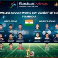 Radical Minds Cheers for Team India as Homeless World Cup 2024 Approaches