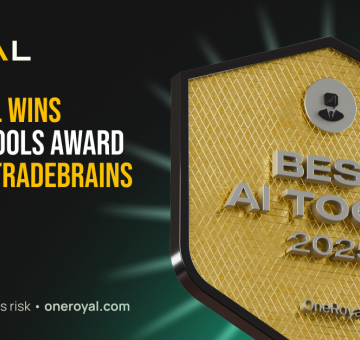 OneRoyal Wins Best AI Tools Award 2025 by TradeBrains Awards